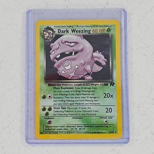 Pokémon TCG Dark Weezing Team Rocket 14 Holo Unlimited
